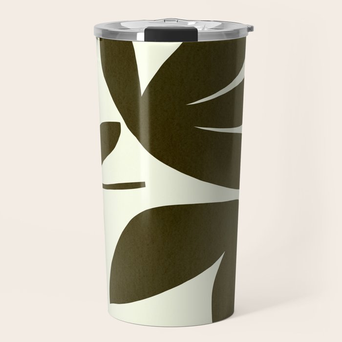 Abstract-botanical 25 Travel Mug Gallery Image 1