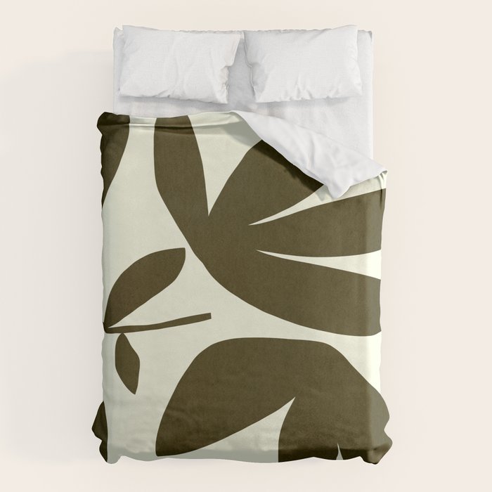 Abstract-botanical 25 Duvet Cover Gallery Image 6