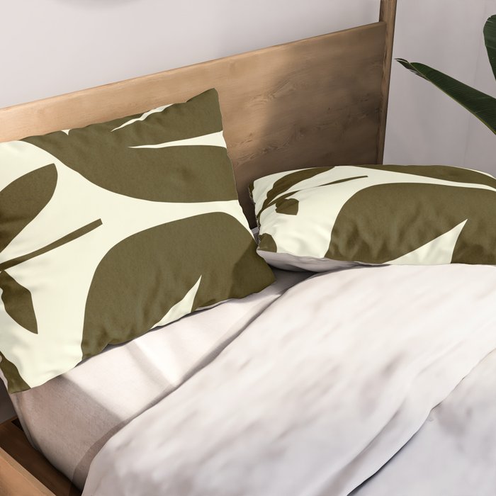 Abstract-botanical 25 Pillow Sham Gallery Image 2