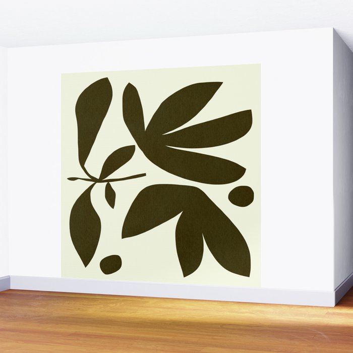 Abstract-botanical 25 Wall Mural Gallery Image 2