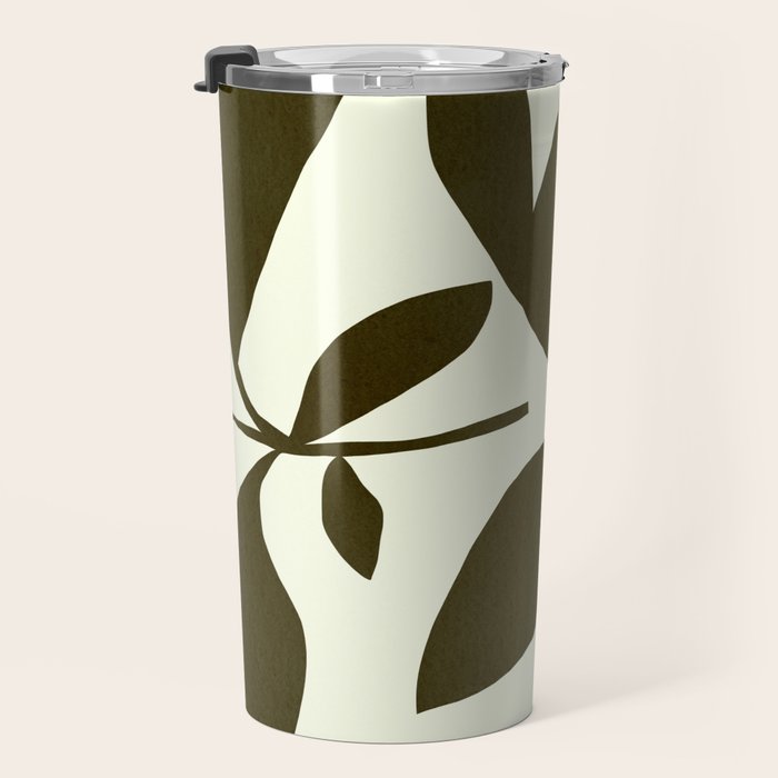 Abstract-botanical 25 Travel Mug Gallery Image 3