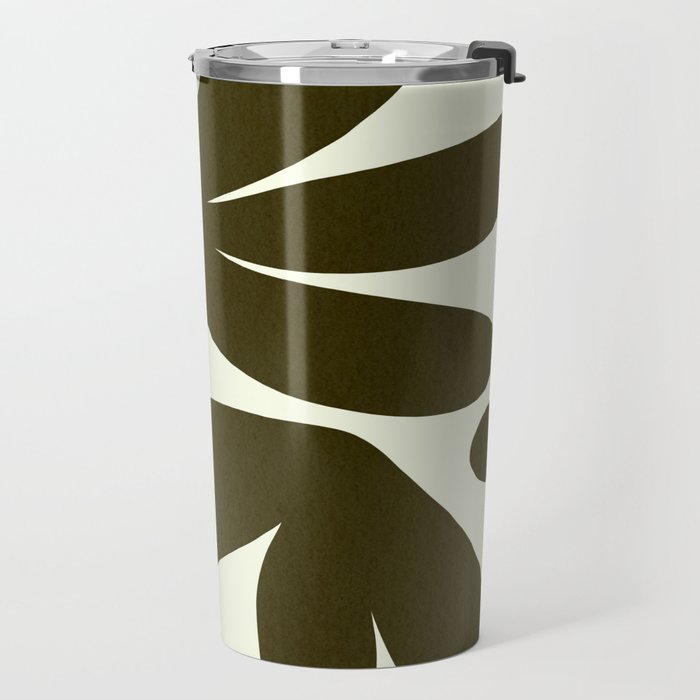 Abstract-botanical 25 Travel Mug Gallery Image 2