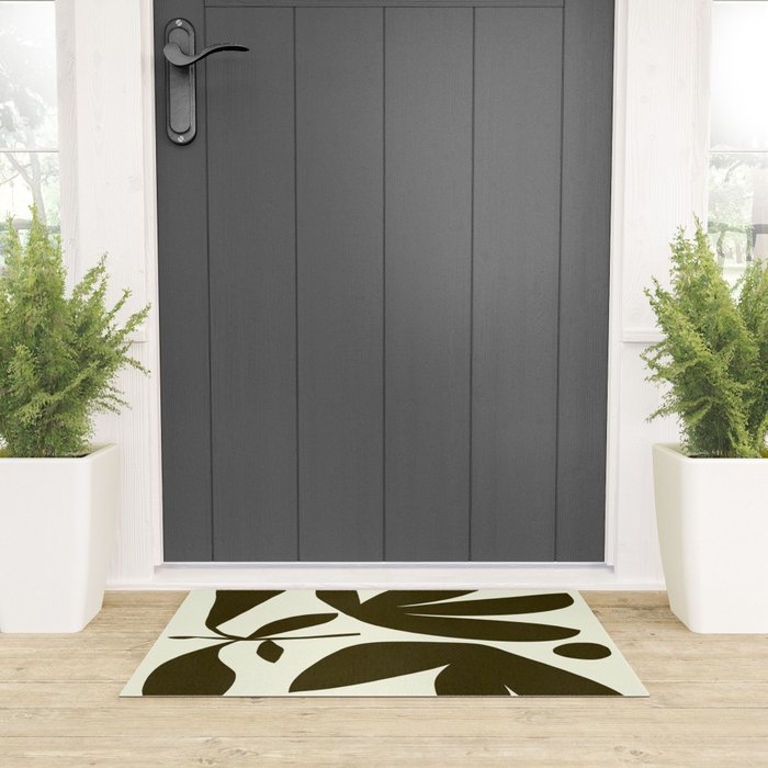 Abstract-botanical 25 Welcome Mat Gallery Image 3