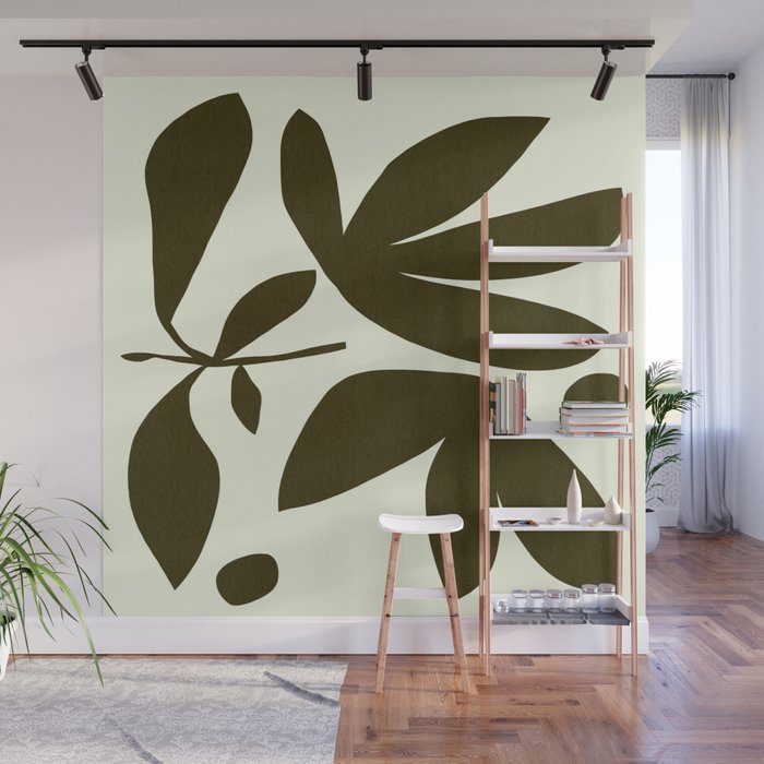 Abstract-botanical 25 Wall Mural Gallery Image 1