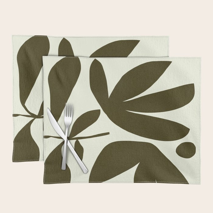 Abstract-botanical 25 Placemat Gallery Image 1