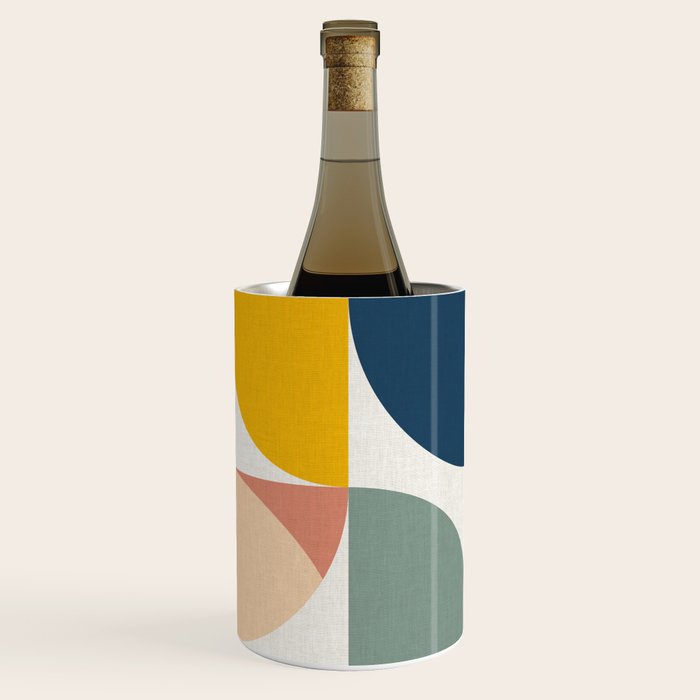 abstract geometry color 4 Wine Chiller Gallery Image 1