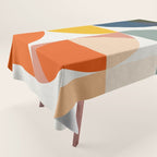 abstract geometry color 4 Tablecloth Gallery Image 1