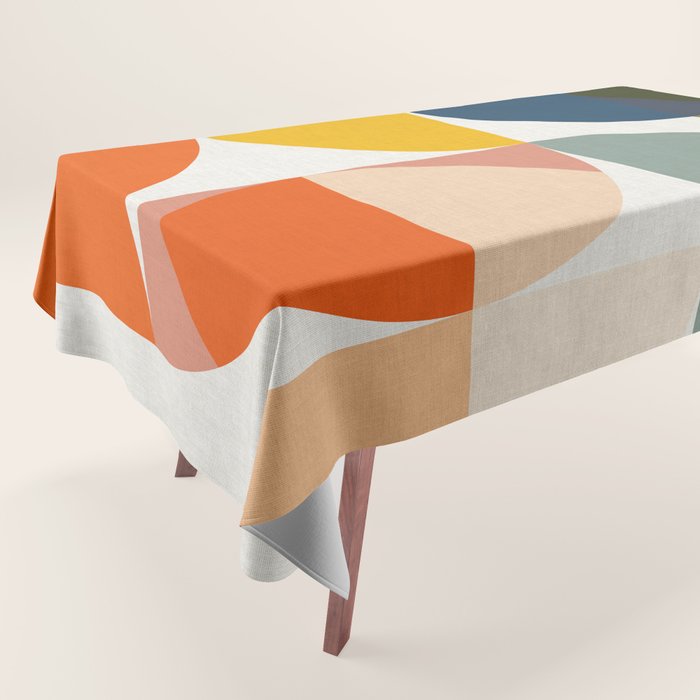 abstract geometry color 4 Tablecloth Gallery Image 1