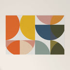 abstract geometry color 4 Welcome Mat Gallery Image 1