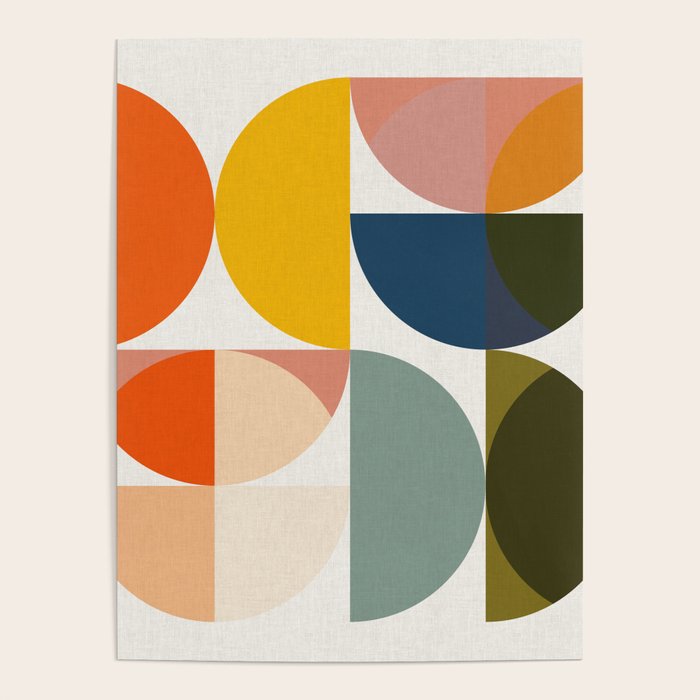 abstract geometry color 4 Poster Gallery Image 4