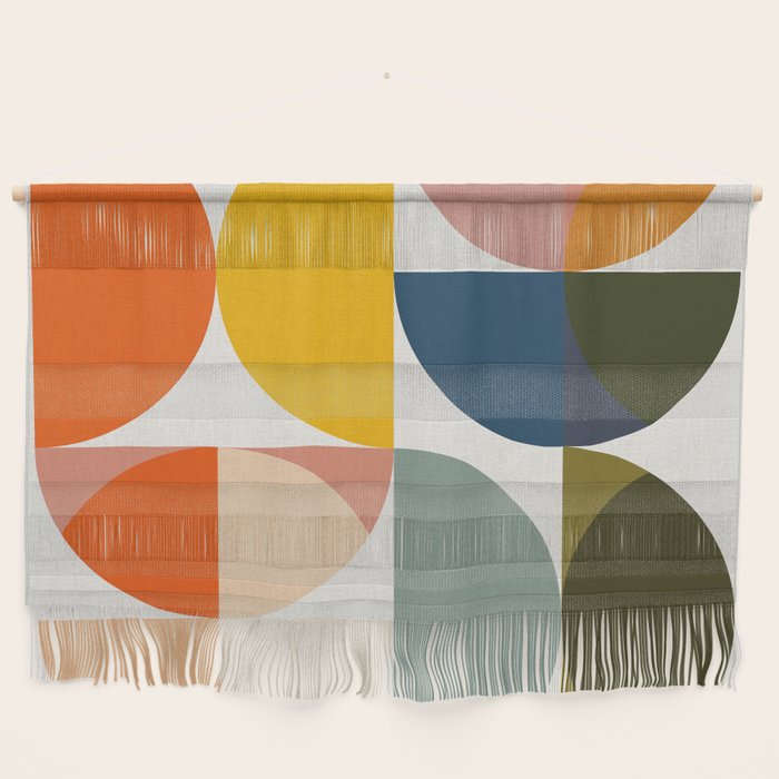 abstract geometry color 4 Wall Hanging Gallery Image 1