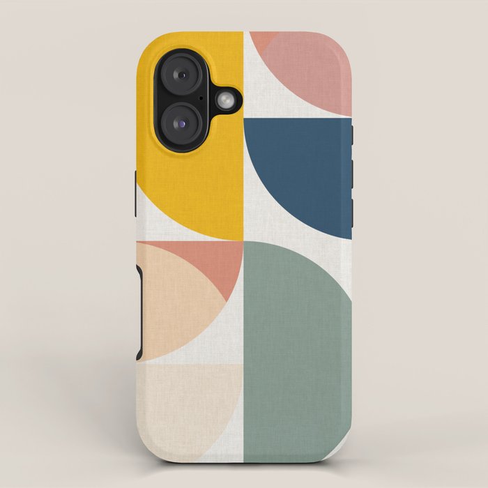 abstract geometry color 4 iPhone Case Gallery Image 1