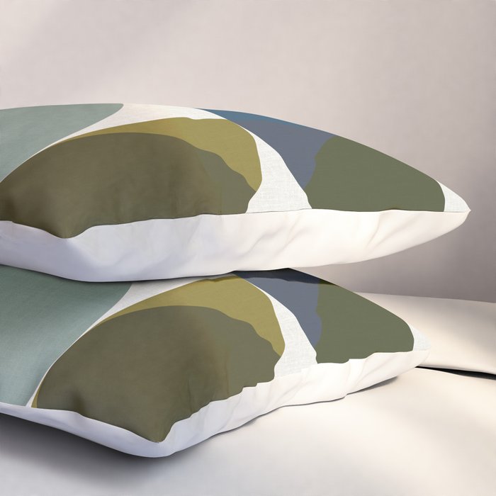 abstract geometry color 4 Pillow Sham Gallery Image 3