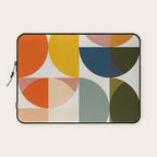 abstract geometry color 4 Laptop Sleeve Gallery Image 1