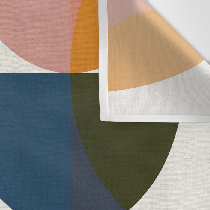 abstract geometry color 4 Wall Tapestry Gallery Image 3