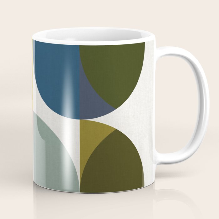 abstract geometry color 4 Coffee Mug Gallery Image 1