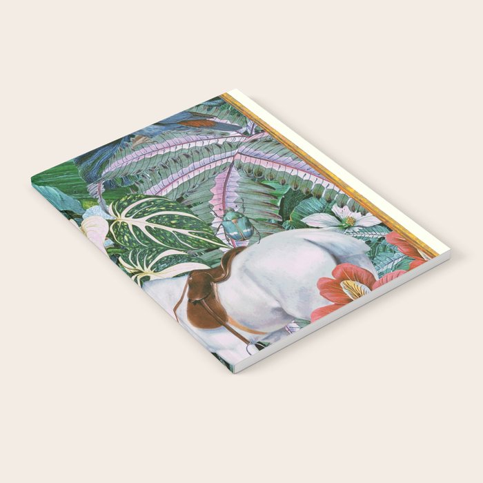 Botania I - Tropical Vintage Style Botanical Collage Notebook Gallery Image 2