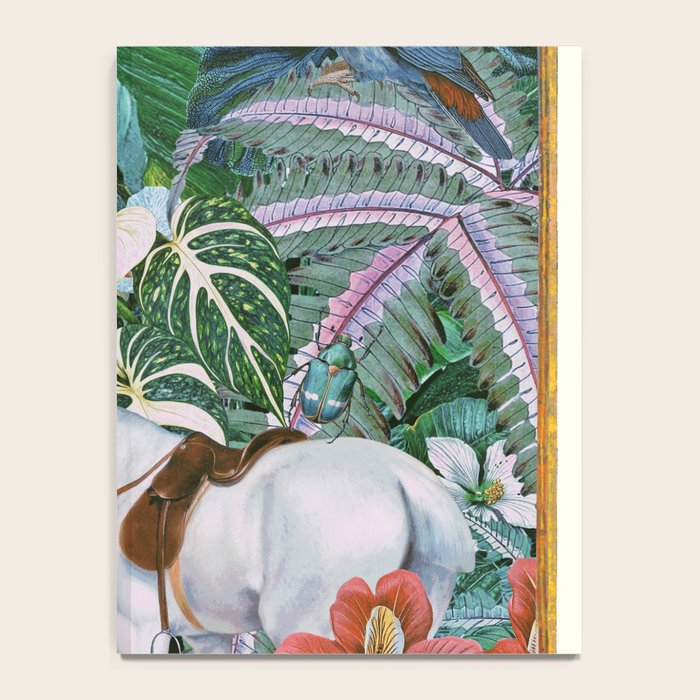 Botania I - Tropical Vintage Style Botanical Collage Notebook Gallery Image 4