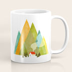 House at the foot of the mountains Coffee Mug Gallery Image 1