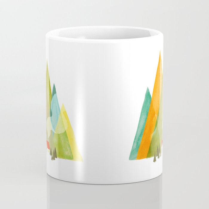 House at the foot of the mountains Coffee Mug Gallery Image 4