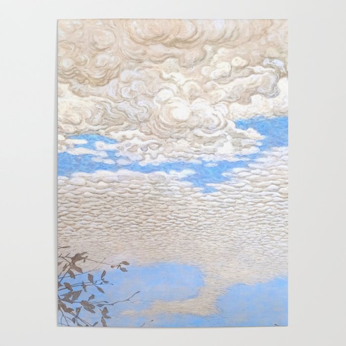 Bror Lindh Swedish Winter Sky Poster Gallery Image 4