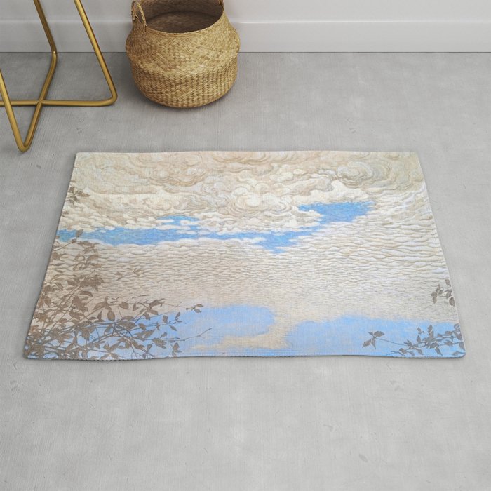 Bror Lindh Swedish Winter Sky Rug Gallery Image 1