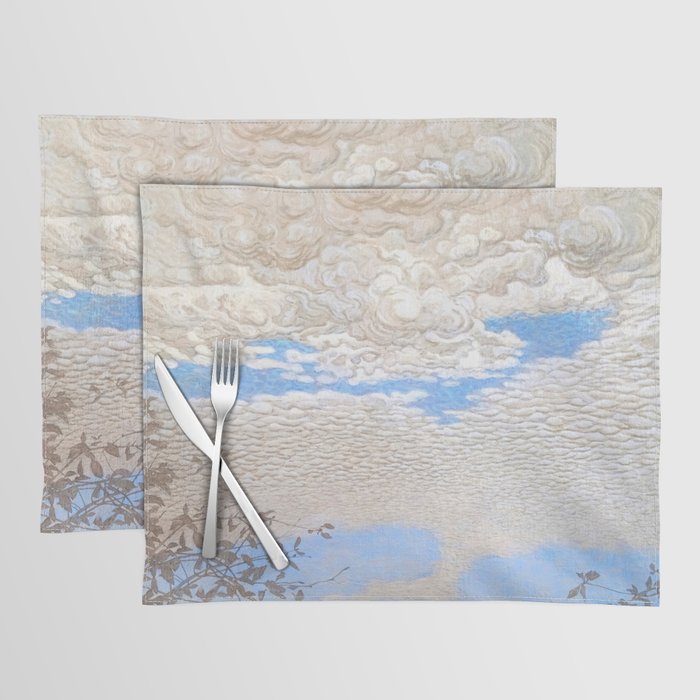 Bror Lindh Swedish Winter Sky Placemat Gallery Image 1