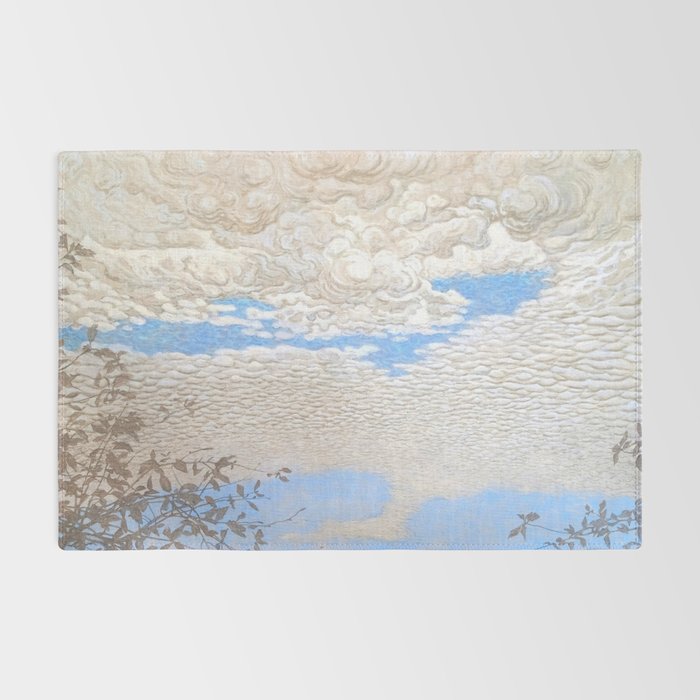Bror Lindh Swedish Winter Sky Rug Gallery Image 2