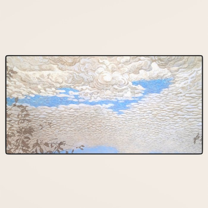 Bror Lindh Swedish Winter Sky Desk Mat Gallery Image 3