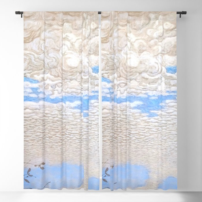 Bror Lindh Swedish Winter Sky Window Curtain Gallery Image 5