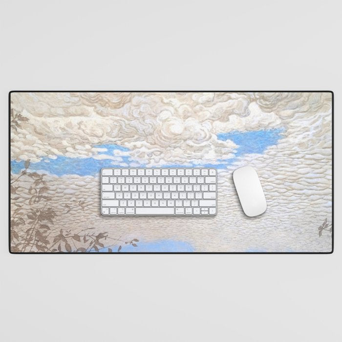 Bror Lindh Swedish Winter Sky Desk Mat Gallery Image 1