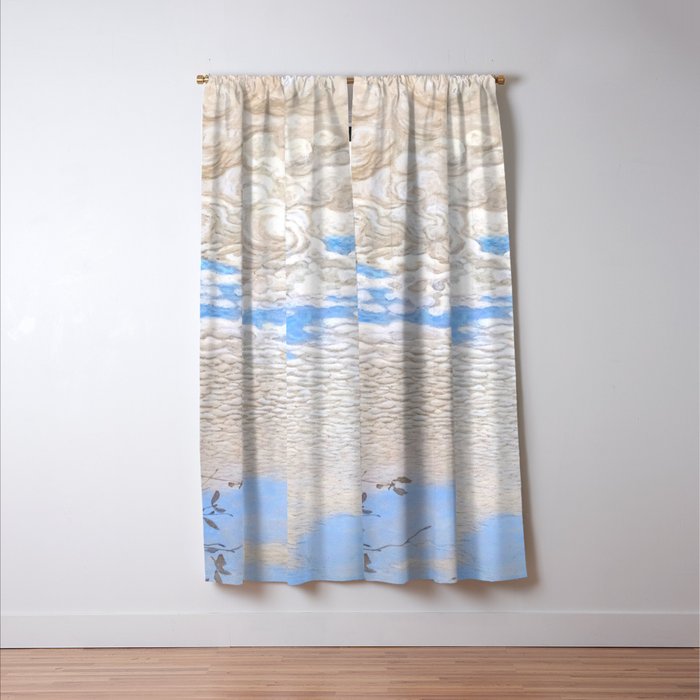 Bror Lindh Swedish Winter Sky Window Curtain Gallery Image 3
