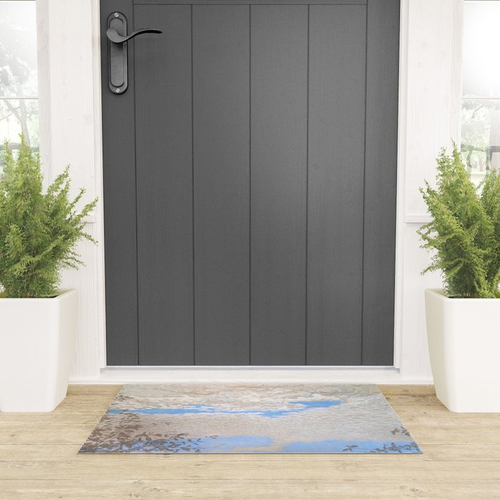 Bror Lindh Swedish Winter Sky Welcome Mat Gallery Image 3