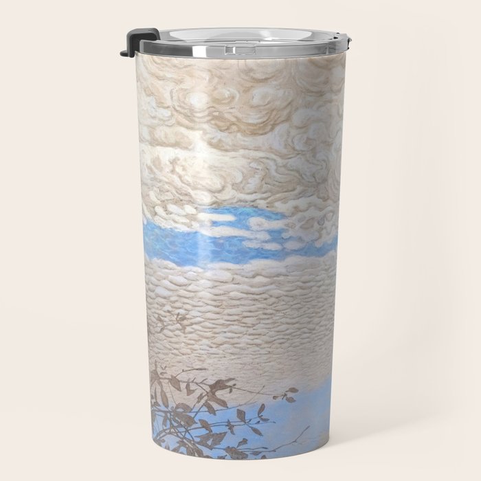Bror Lindh Swedish Winter Sky Travel Mug Gallery Image 3