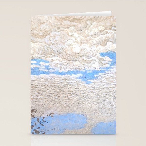 Bror Lindh Swedish Winter Sky Stationery Card Gallery Image 1