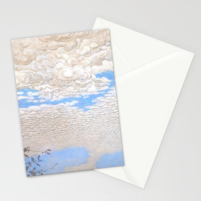 Bror Lindh Swedish Winter Sky Stationery Card Gallery Image 2
