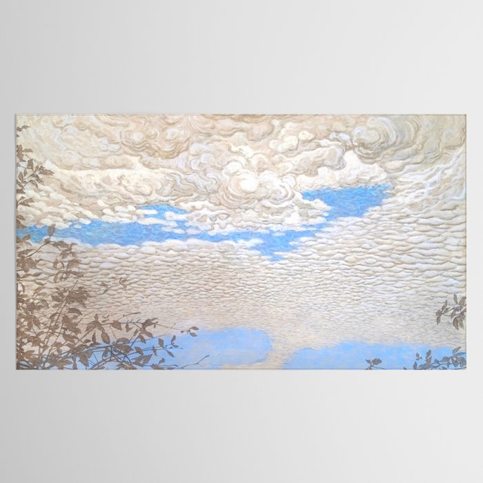 Bror Lindh Swedish Winter Sky Tablecloth Gallery Image 2