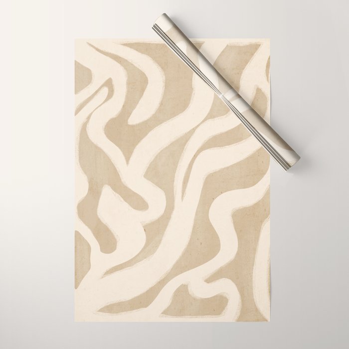 Modern Abstract Minimal Art 17 Wrapping Paper Gallery Image 1