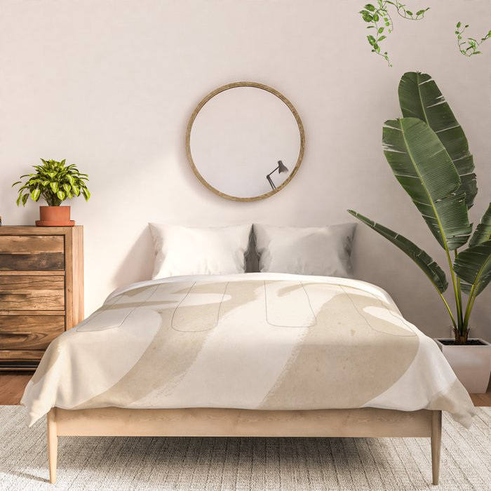 Modern Abstract Minimal Art 17 Comforter Gallery Image 3