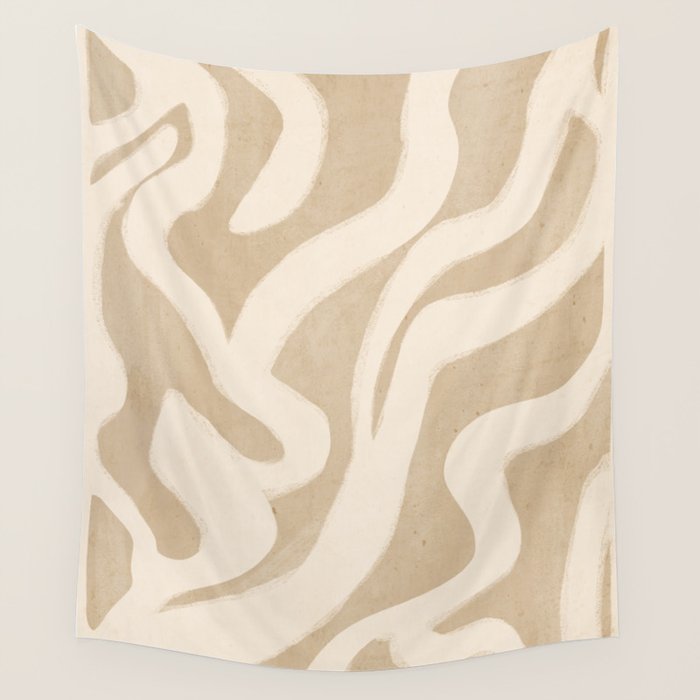 Modern Abstract Minimal Art 17 Wall Tapestry Gallery Image 1