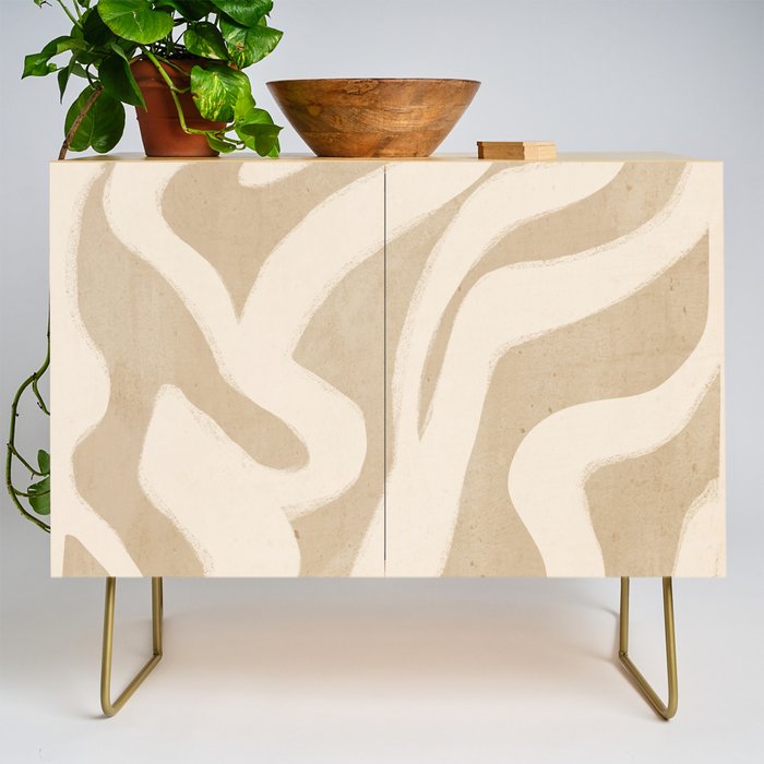 Modern Abstract Minimal Art 17 Credenza Gallery Image 1