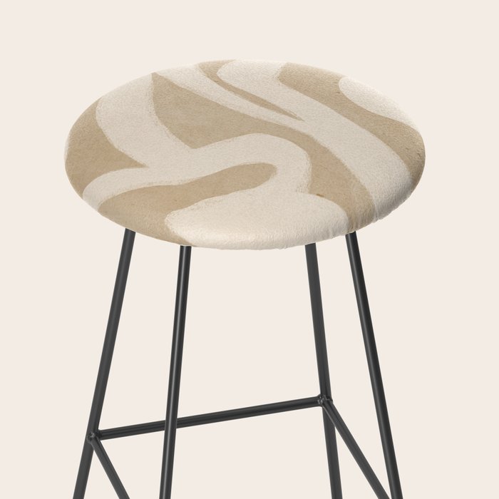 Modern Abstract Minimal Art 17 Stool Gallery Image 2