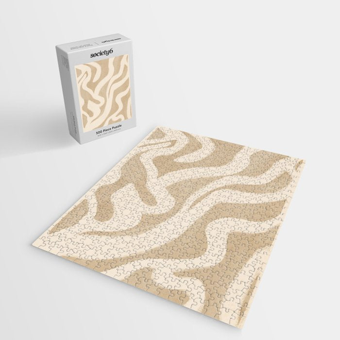 Modern Abstract Minimal Art 17 Jigsaw Puzzle Gallery Image 2