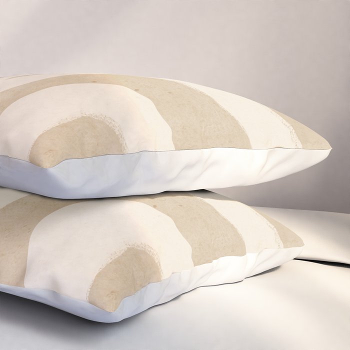 Modern Abstract Minimal Art 17 Pillow Sham Gallery Image 3
