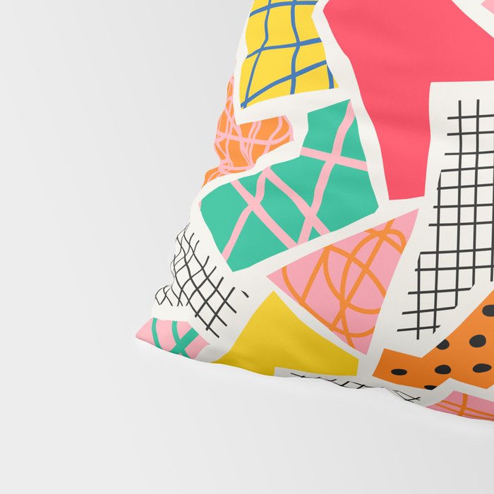 Color Patchwork: Bauhaus Edition Pillow Sham Gallery Image 4