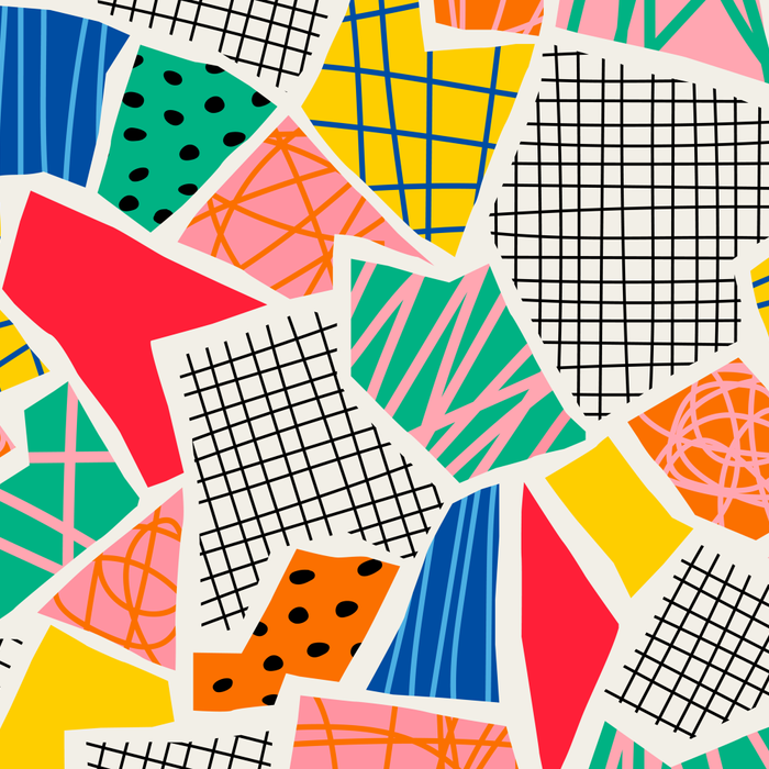 Color Patchwork: Bauhaus Edition Coffee Mug Gallery Image 2