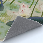 Lotus flowers B - Minhwa-Korean traditional/folk art Rug Gallery Image 4