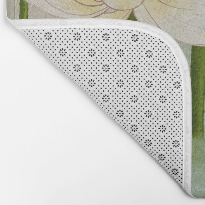 Lotus flowers B - Minhwa-Korean traditional/folk art Bath Mat Gallery Image 2