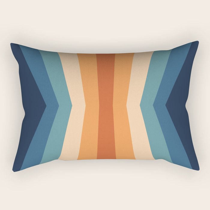 70's Retro Reflection Rectangular Pillow Gallery Image 2
