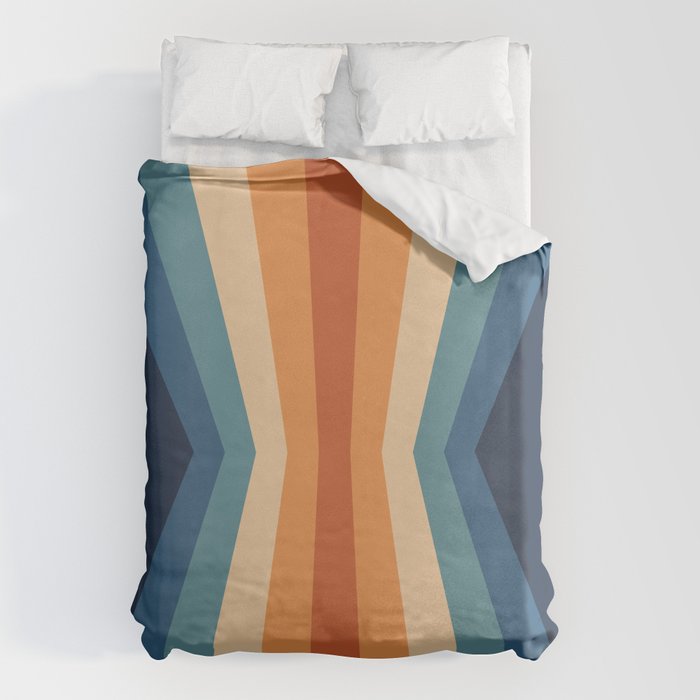 70's Retro Reflection Duvet Cover Gallery Image 1